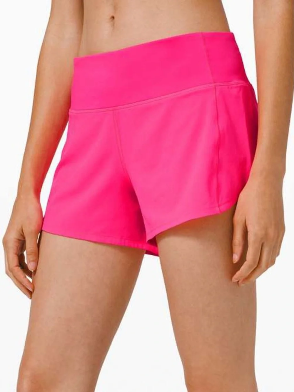 Lululemon Speed Up Shorts Tall size 4. Inseam 4 inches. LW7AVRT Pink Highlight